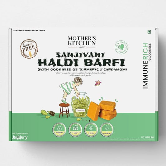 Sanjivani Cardamom Haldi Barfi (Pack Of 2)