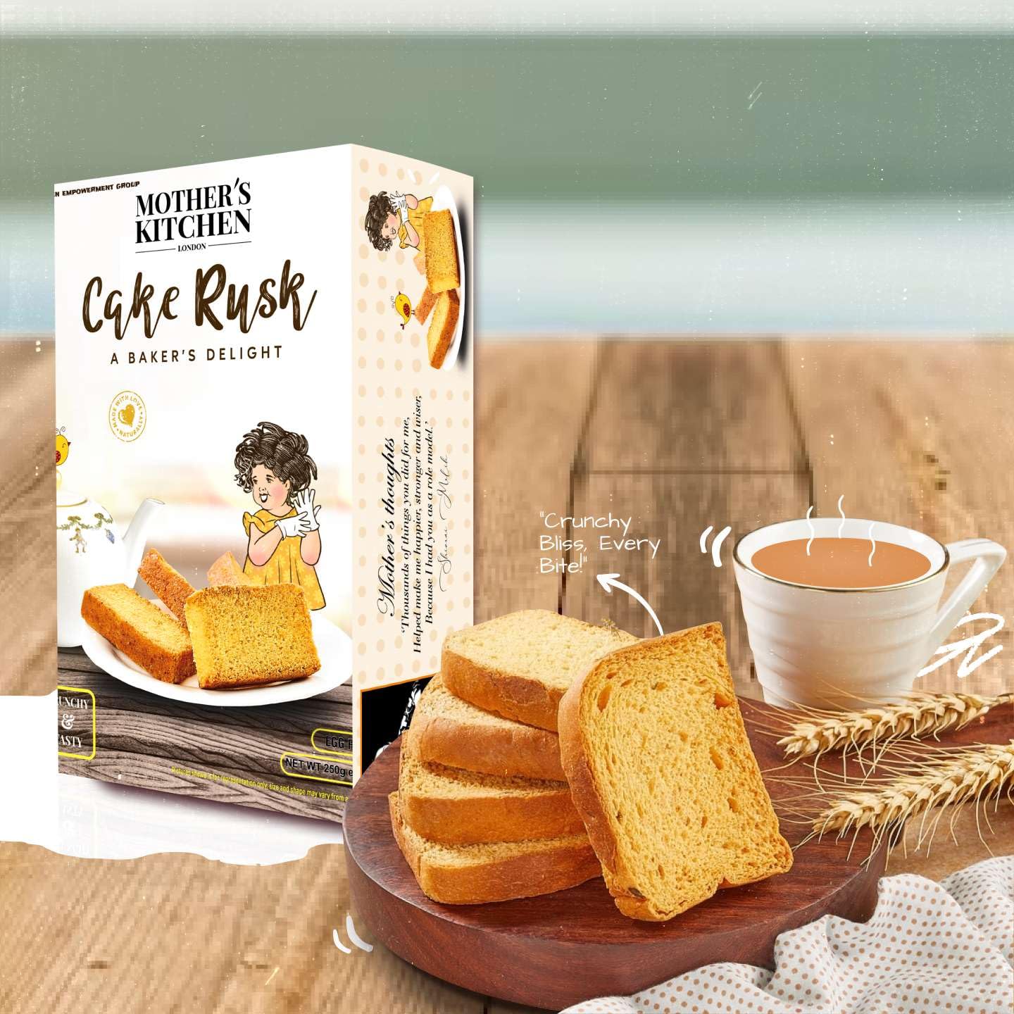 Crispy Cake Rusk