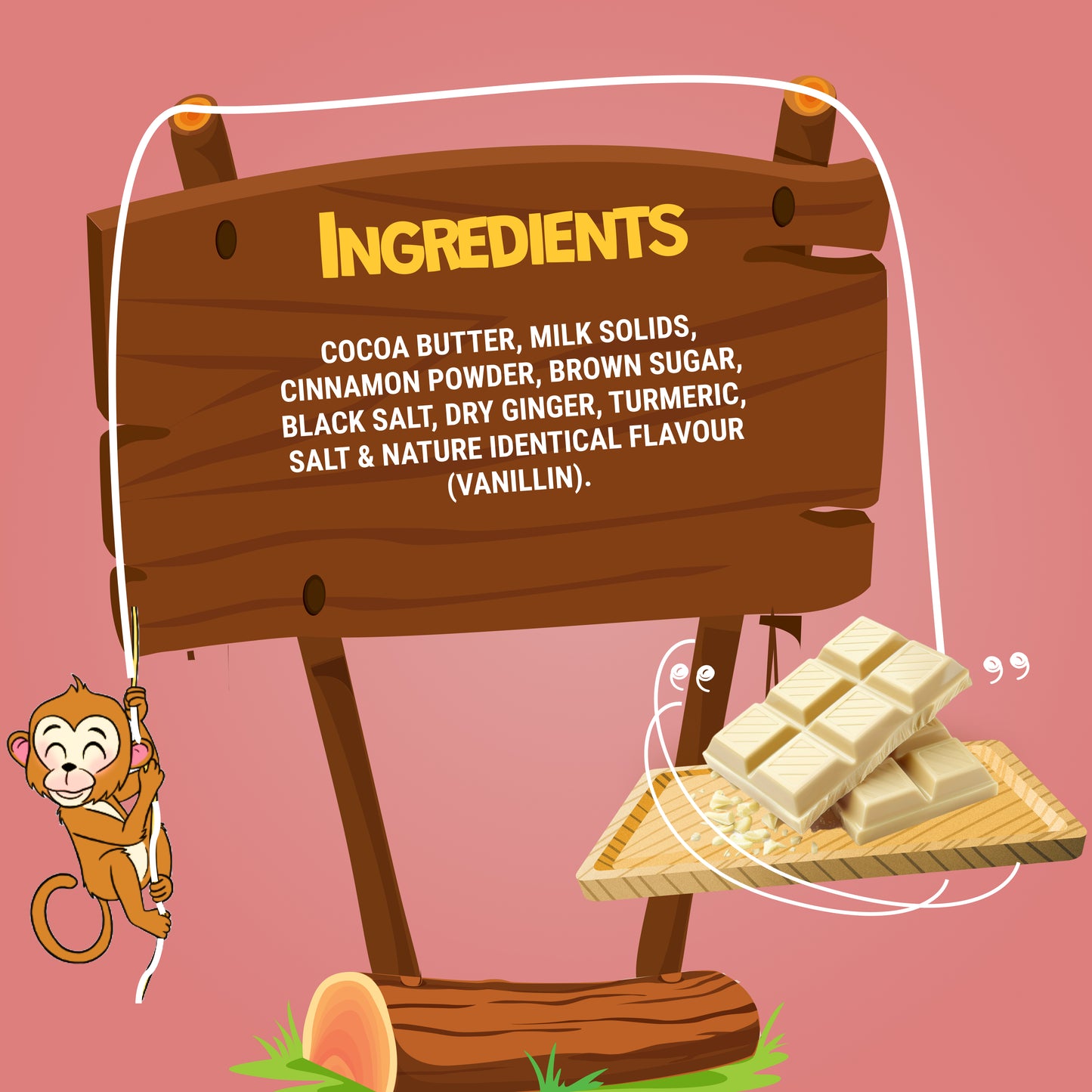 White Turmaric Chocolate-100gm