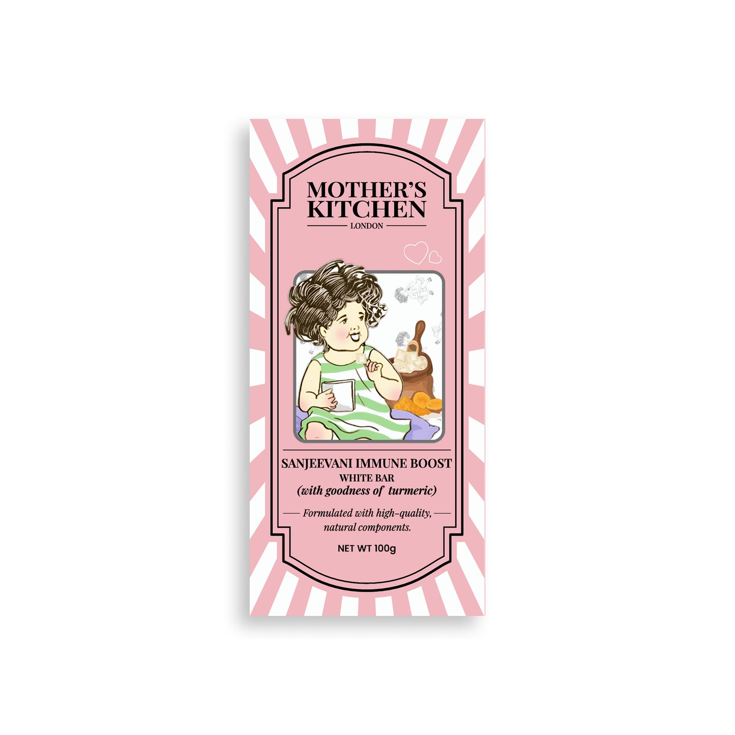 White Turmaric Chocolate-100gm