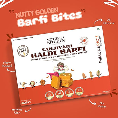 Sanjivani Dry Fruits Haldi Barfi (Pack Of 2)