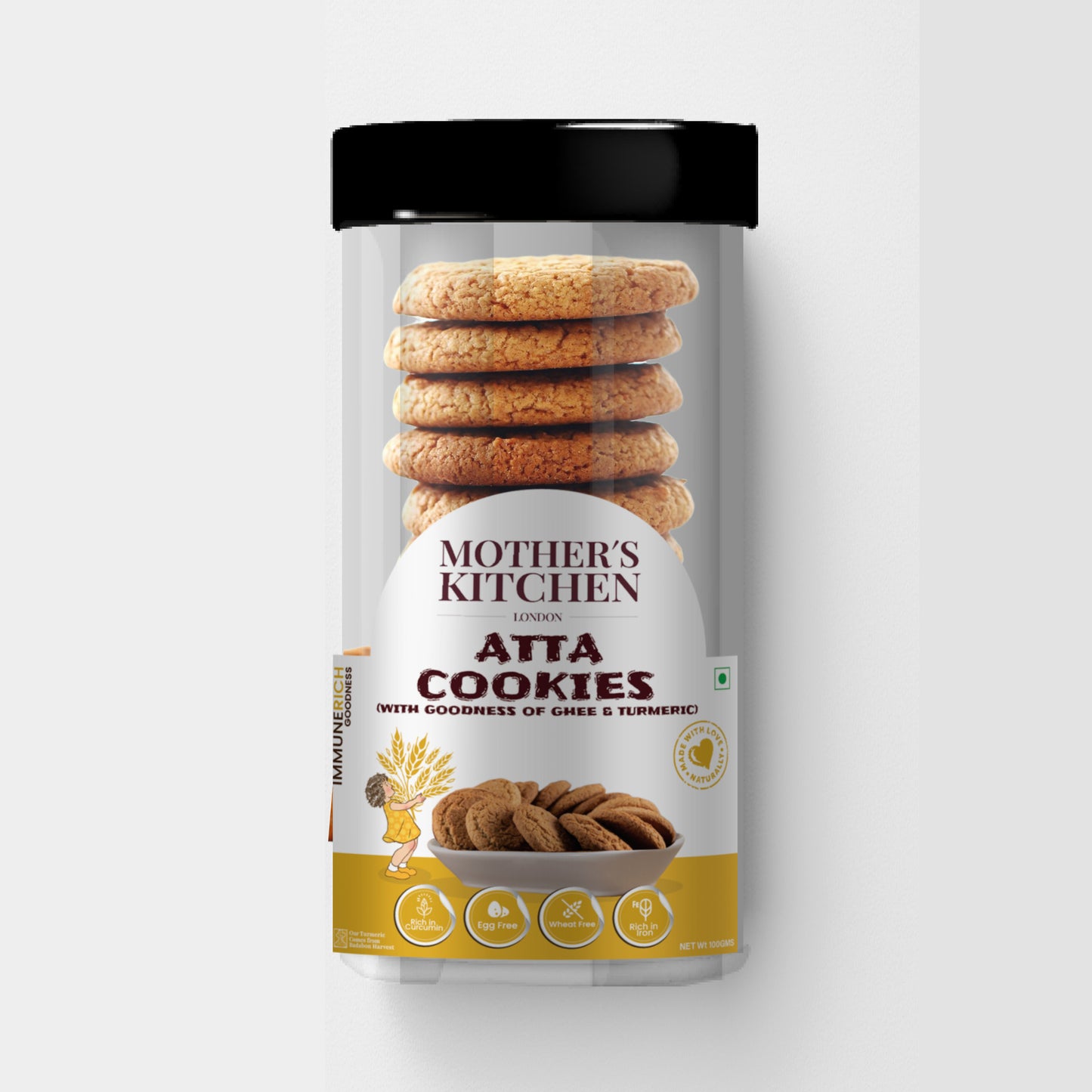 Atta Cookies