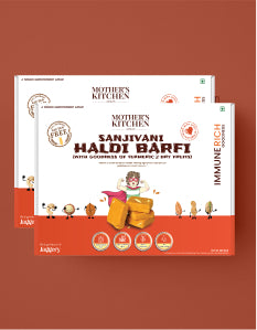 Sanjivani Dry Fruits Haldi Barfi (Pack Of 2)