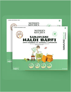 Sanjivani Cardamom Haldi Barfi (Pack Of 2)