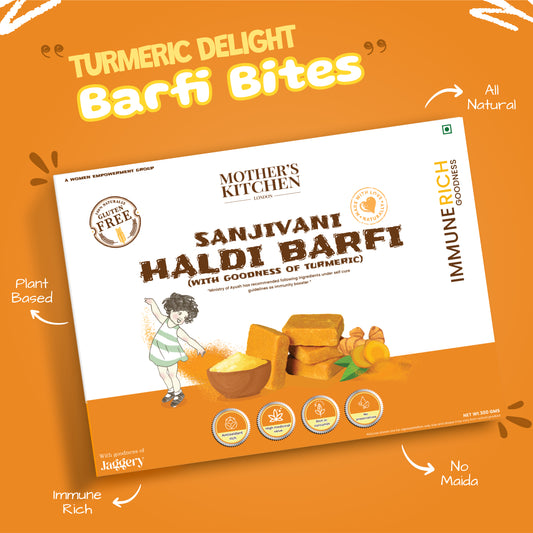 Sanjivani Haldi Burfi